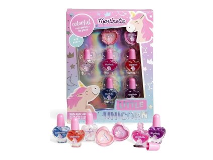 KSBH1953A detska kosmeticka sada laky a balzamy na rty unicorn