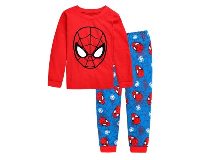 PYBH2038A detske pyzamo spiderman pavucina 98 110 s