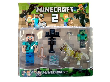 FIBH2052E kolekce figurek minecraft level 2 sada 7ks