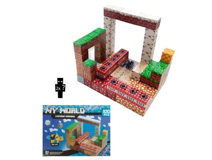 MSTB2101A AL magneticka stavebnice tnt world 100ks