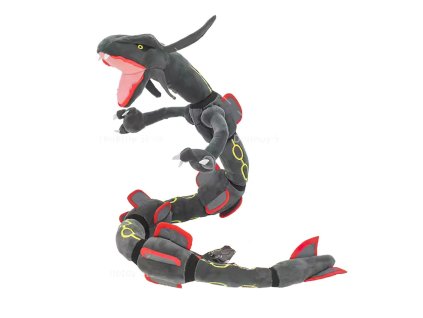 PHPL2169A plysova hracka pokemon rayquaza sedy ohebny 80cm