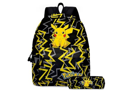 DBBH2183A detsky batoh pokemon pikachu s penalem