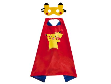 OPBH2268A detsky karnevalovy prevlek pokemon pikachu 2v1