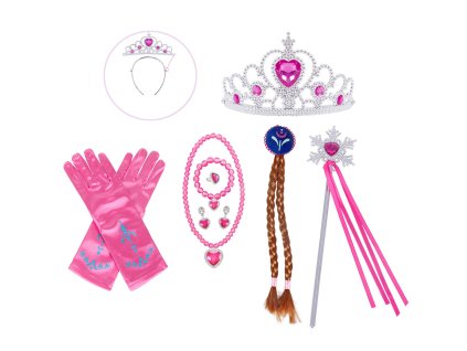 OPBH2273A anna frozen velka sada doplnkku s copankem a sperky 9v1