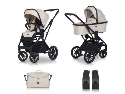 zestaw 2w1 wozek dzieciecy cavoe axo shine champag