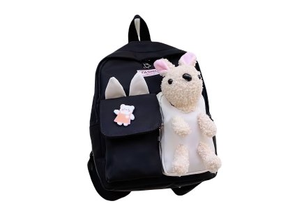 DBBH1342AA detsky batoh zajicek cerny
