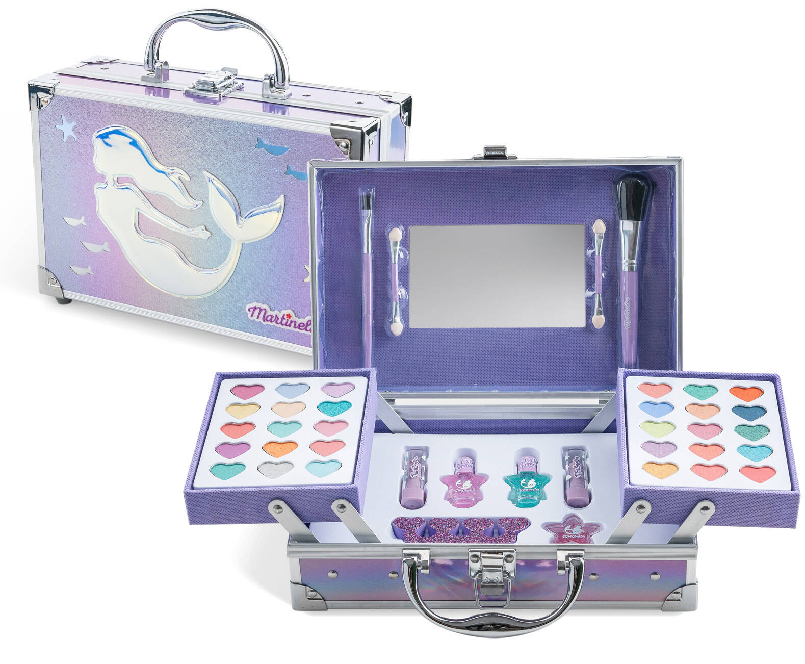 Martinelia Gyermek összecsukható kozmetikai tok Mermaid