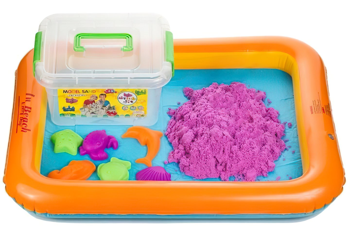 bHome Kinetikus homok 2kg-os készlet MAXI