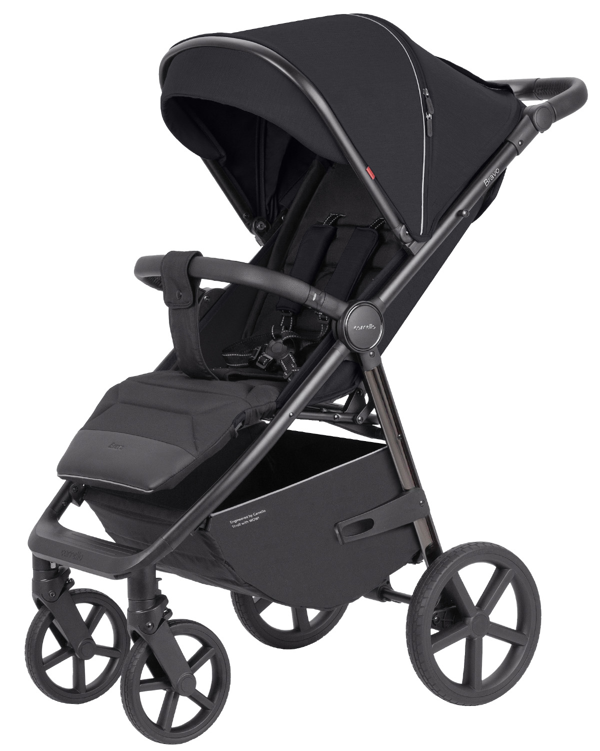 Sport babakocsi CARRELLO Bravo Plus 2024 Farba: Jet Black