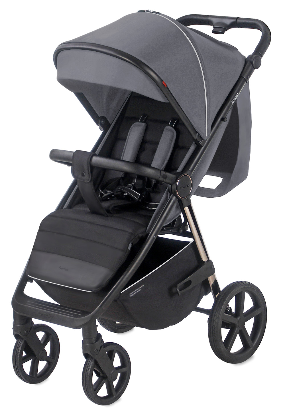 Sport babakocsi CARRELLO Bravo Plus 2023 Szín: Storm Grey