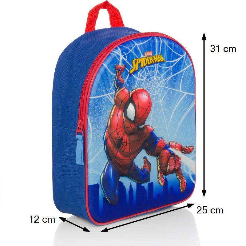 bHome Gyermek hátizsák Spiderman 3D hatással