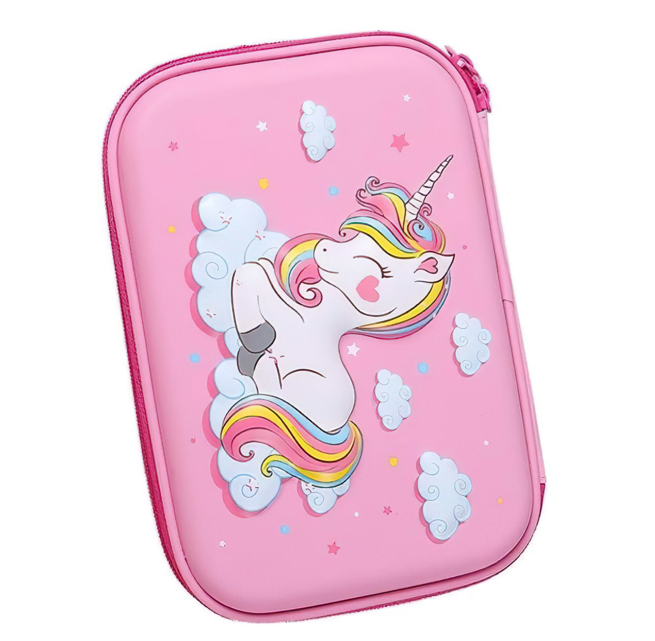 bHome Iskolai tolltartó Unicorn 3D rózsaszín