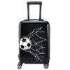 KFBH1783B detsky cestovni kufr fotbal gol 45l