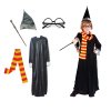 OPBH1812A detsky kostym harry potter s doplnky 122 134 l