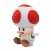 PHPL2145E plysova hracka super mario toad cervena houba 17cm