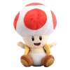 PHPL2145A plysova hracka super mario toad cervena houba 17cm