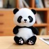 PHPL2146B plysova hracka usmevava panda 25cm