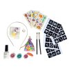 KRTB2221C sada tetovani glitter se sperky a nalepkami 18ks