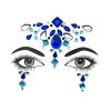 OPBH2237A samolepici maska na oci kaminky modry drahokam