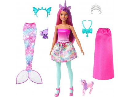 Bábika Barbie Dream rozprávkové oblečky 30cm