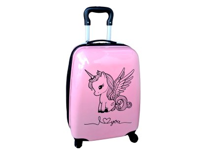 Detský cestovný kufor Love unicorn 29l