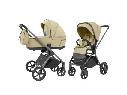 Detský kočík 2v1 CARRELLO Ultra CRL-6527 Soft Beige