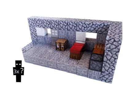 MSTB2097A magneticka stavebnice minecraft craftovaci mistnost