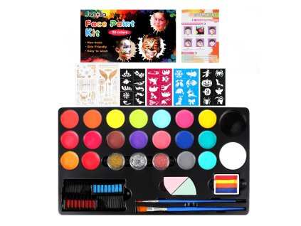 OPBH2255A velka sada barev na oblicej a vlasy s doplnky luxury 102ks