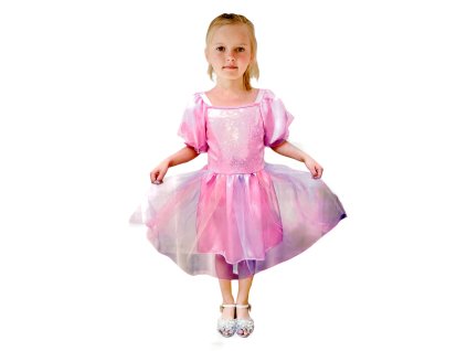 OPBH2318A detsky kostym ruzova princezna 110 122 m