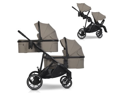 Miniaturka dwa siedziska dwie gondole Savana Beige