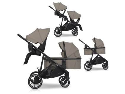 Miniaturka dwa siedziska jedna gondola Savana Beige