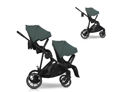 wozek dzieciecy easygo duoflex sage green 2 siedzi