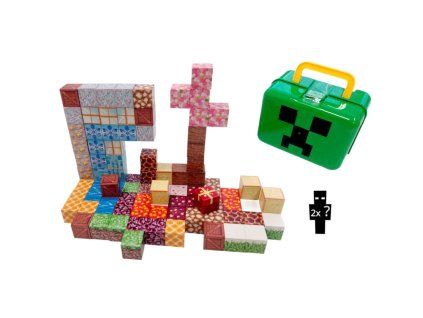 MSTB2407A magneticka stavebnice creeper box 98ks