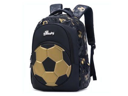 DBBH2452A skolni batoh fotbal gold