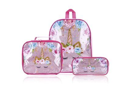 DBBH2458A detsky skolni set unicorn 3v1