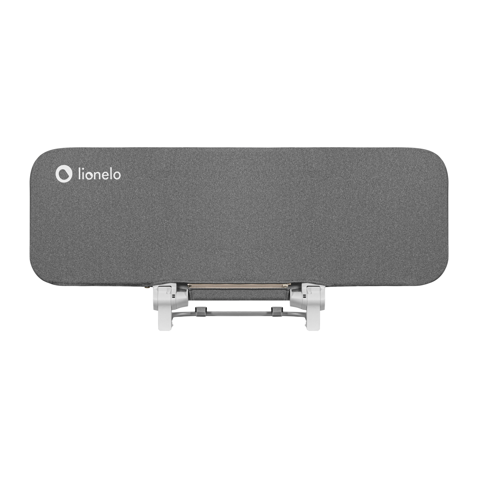 Lionelo zábrana na posteľ LORA Grey Stone