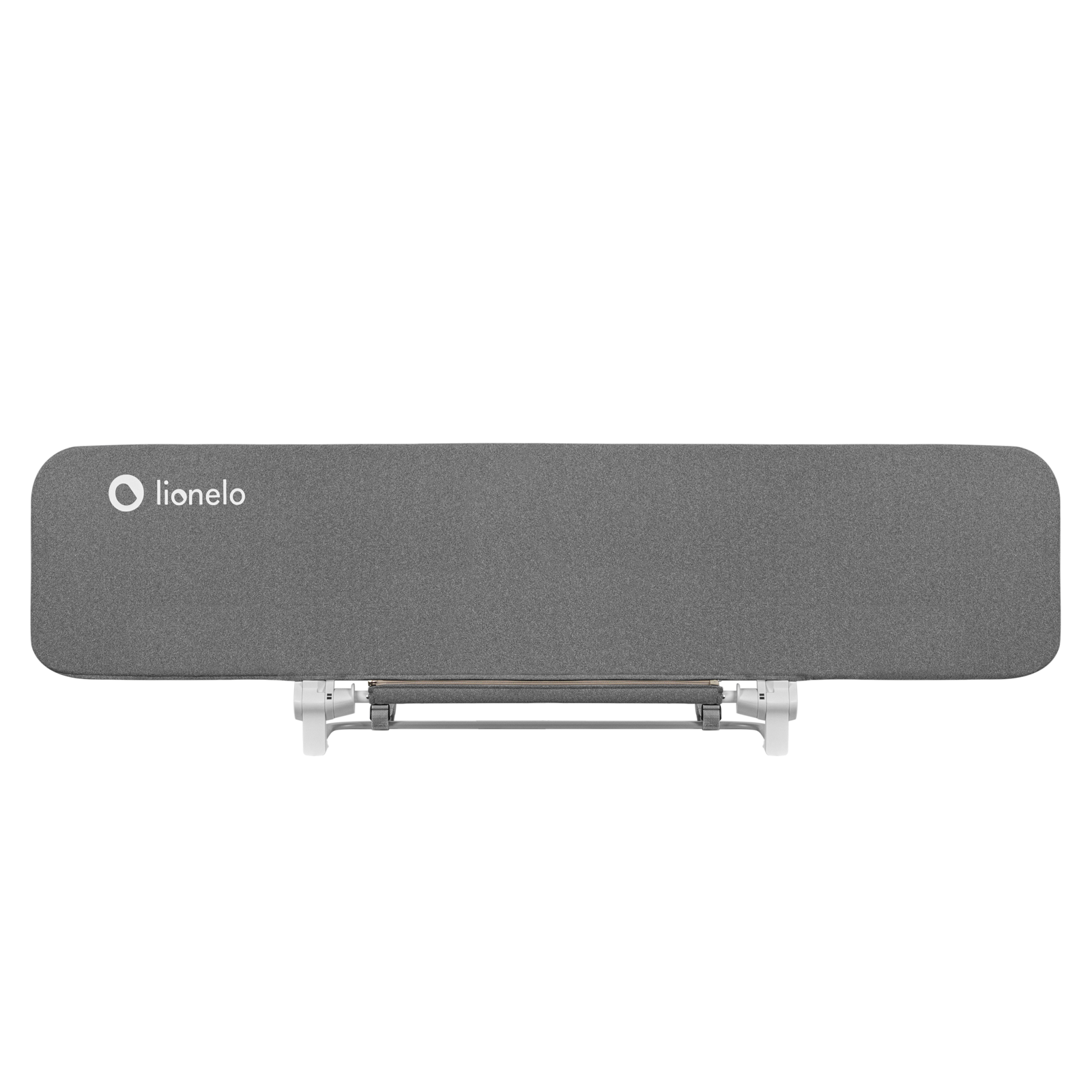 Lionelo zábrana na posteľ LORA XL Grey Stone