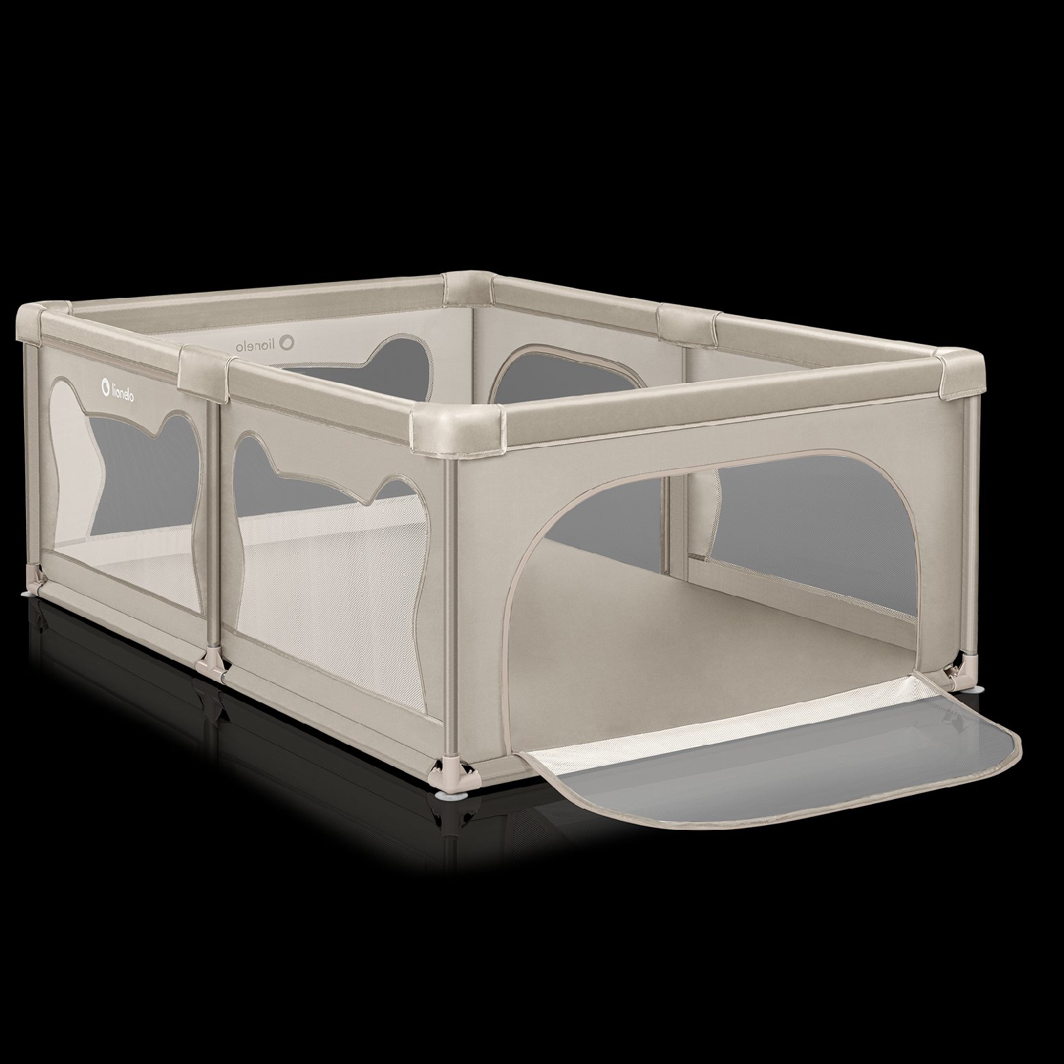 Lionelo detská ohrádka Willow Farba: Beige Sand