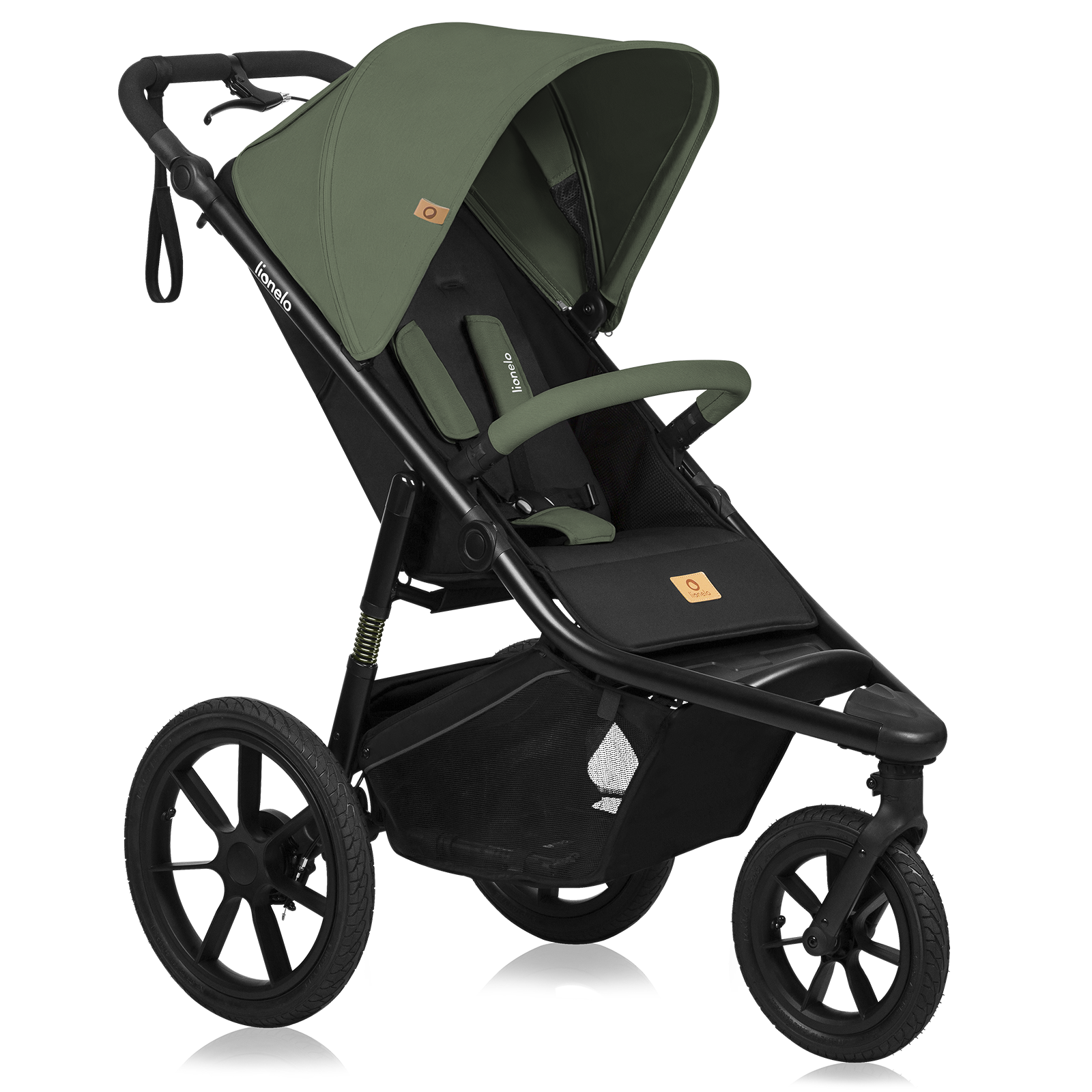 Športový bežecký kočík Lionelo AZURA Barva: Green Forest