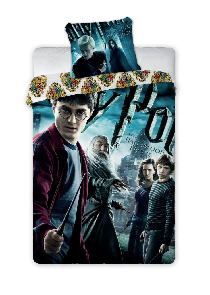 Detské obliečky Kúzelník Harry Potter 140x200 cm