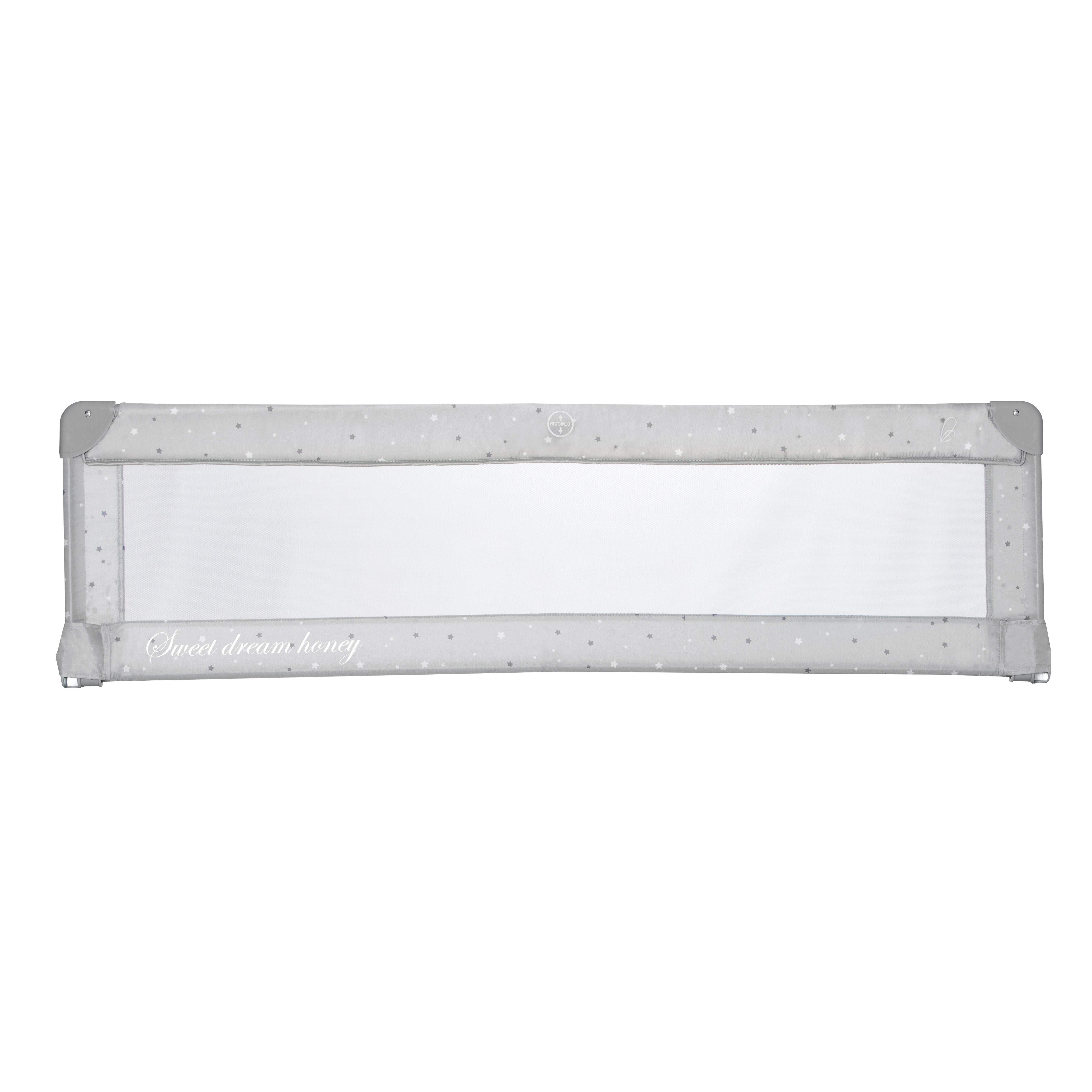 Asalvo Zábrana na posteľ 150 cm stars grey