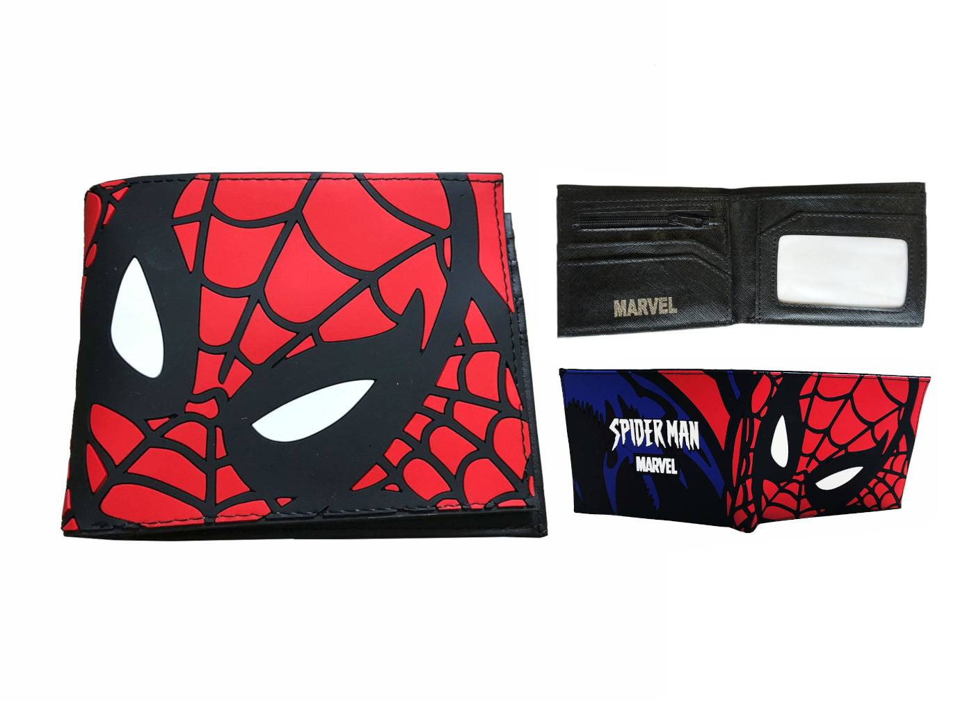 Peňaženka Spiderman 3D View