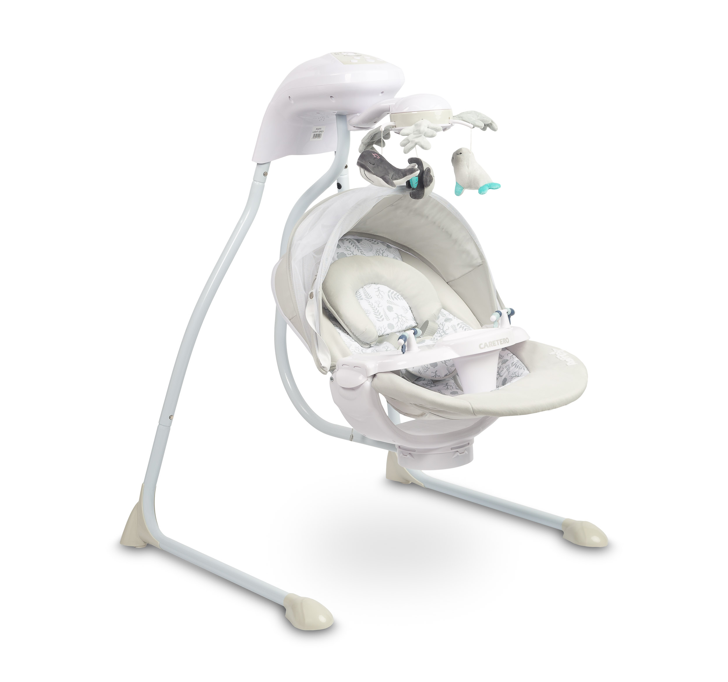 Detská hojdačka CARETERO Raffi Farba: Light Grey