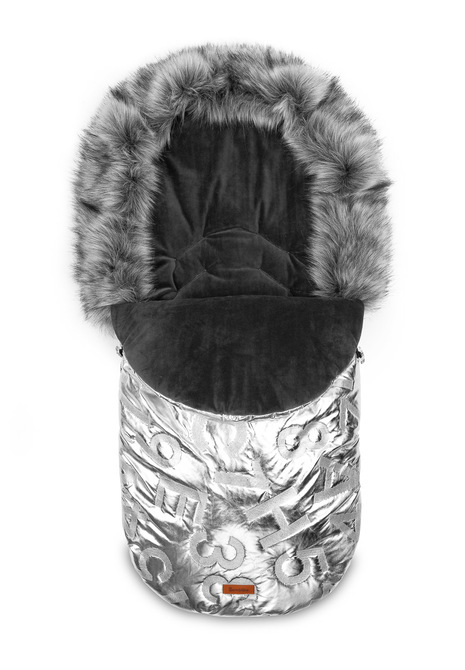 Sensillo fusak do kočíka ASPEN 95 x 45 cm Farba: Silver