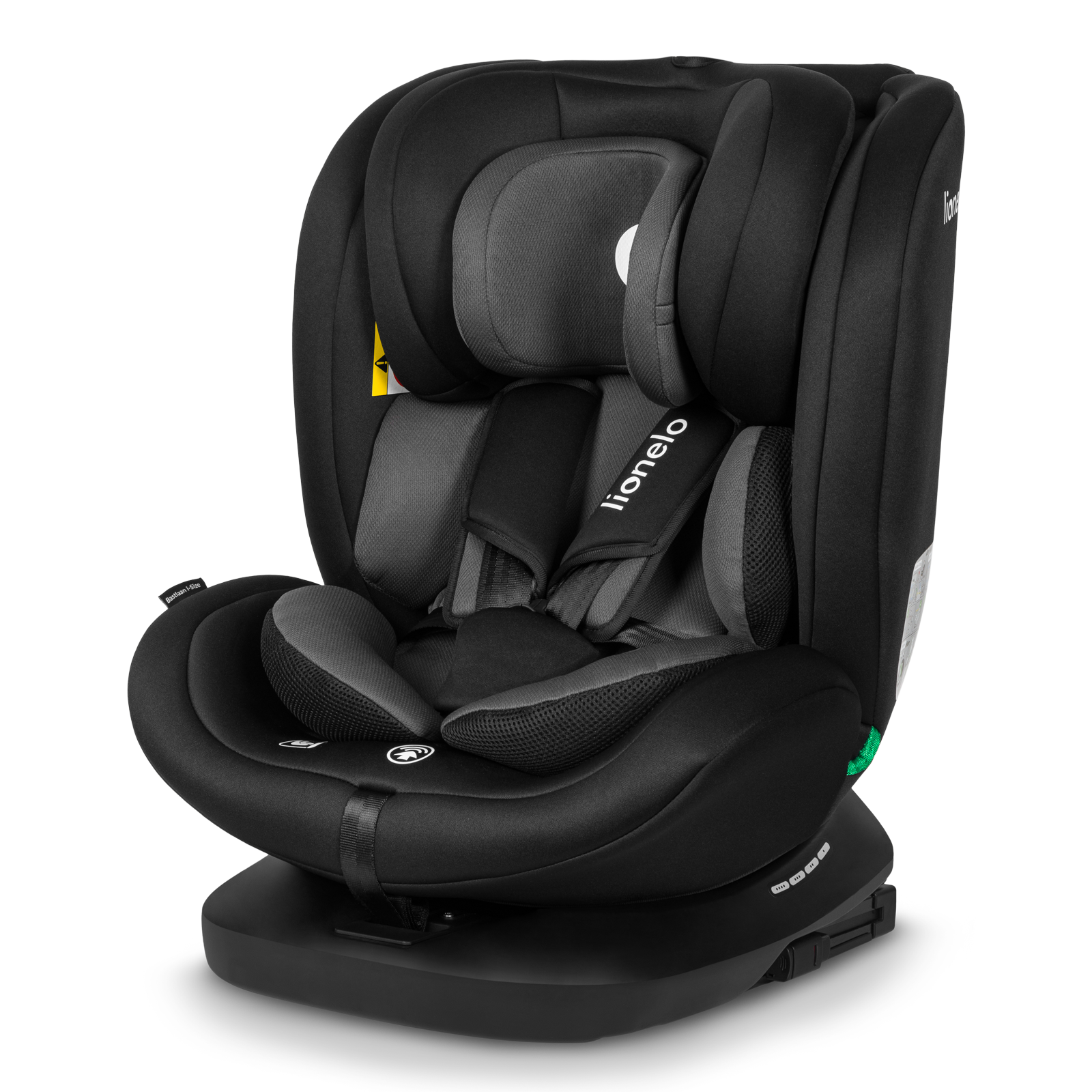 Autosedačka Lionelo BASTIAAN I-size 40-150 cm ISOFIX Farba: Black Grey