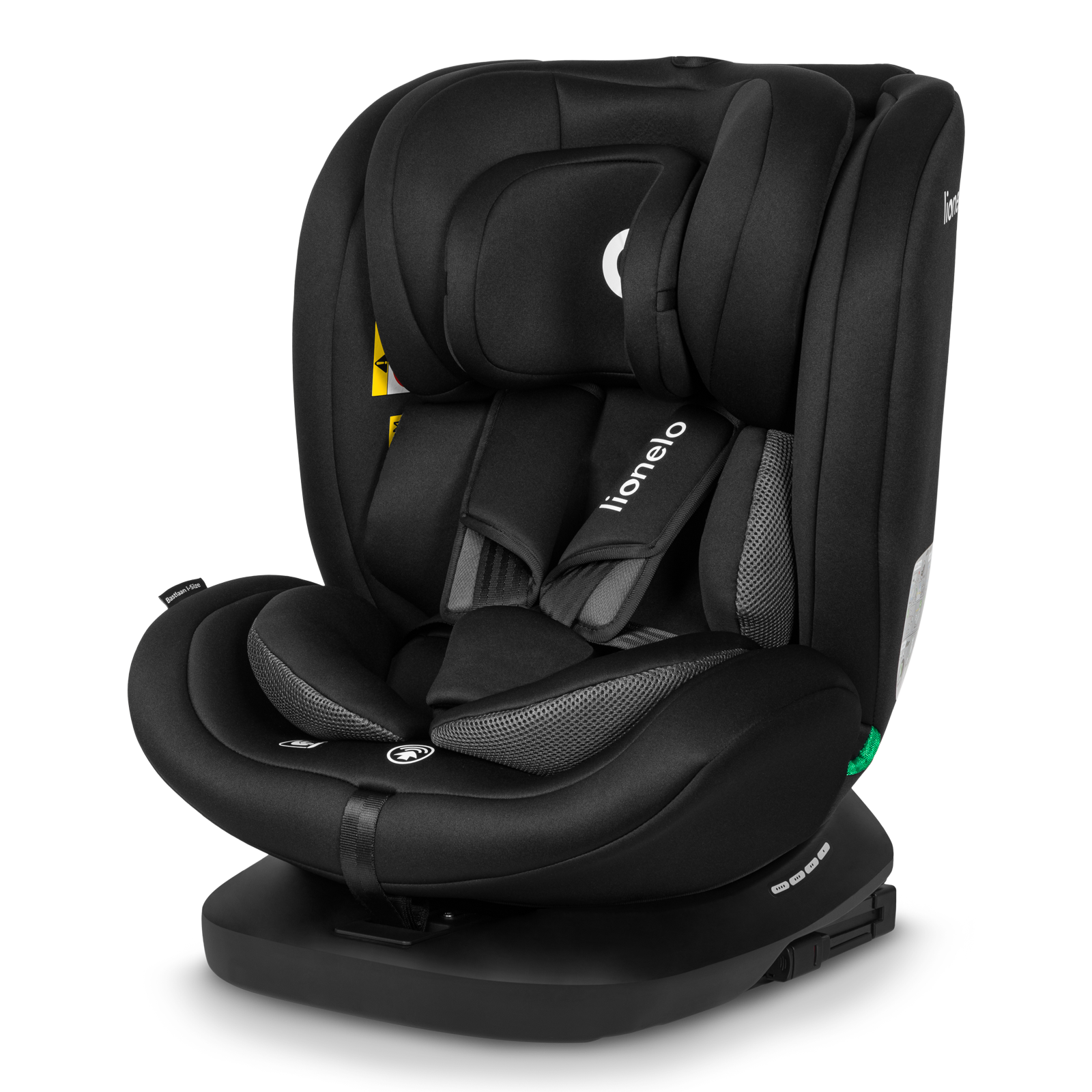 Autosedačka Lionelo BASTIAAN I-size 40-150 cm ISOFIX Farba: Black Carbon
