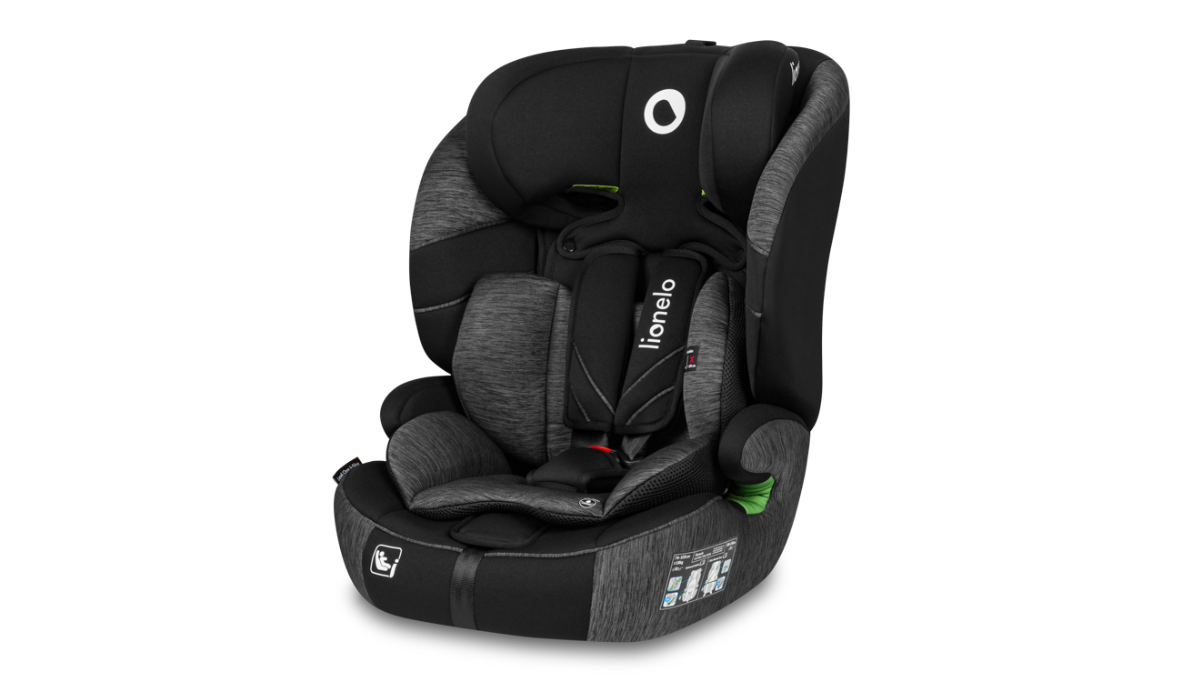 Autosedačka Lionelo Levi One i-Size 76 - 150 cm Farba: Black Grey