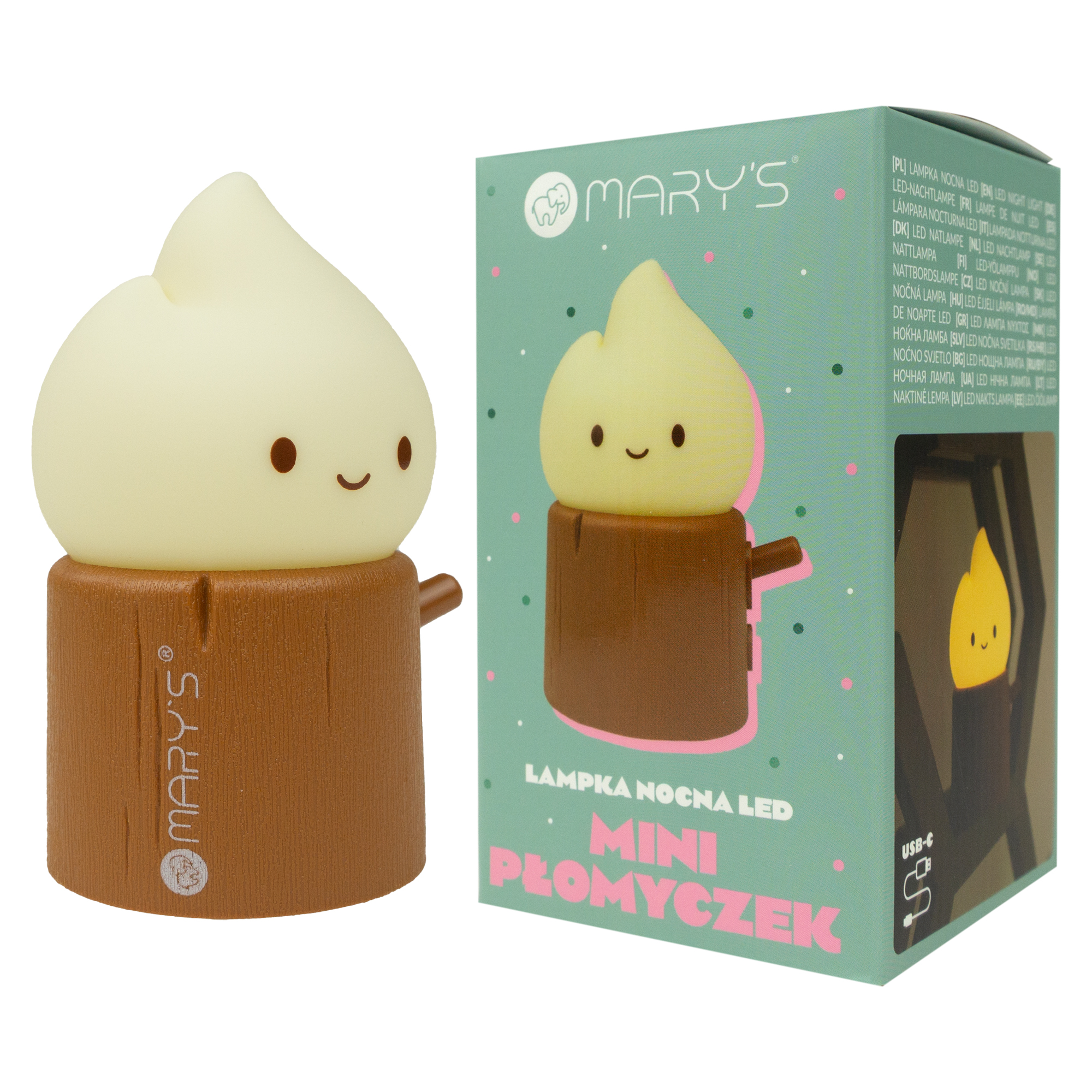 Mary's LED nočné svetlo - mini plamienok