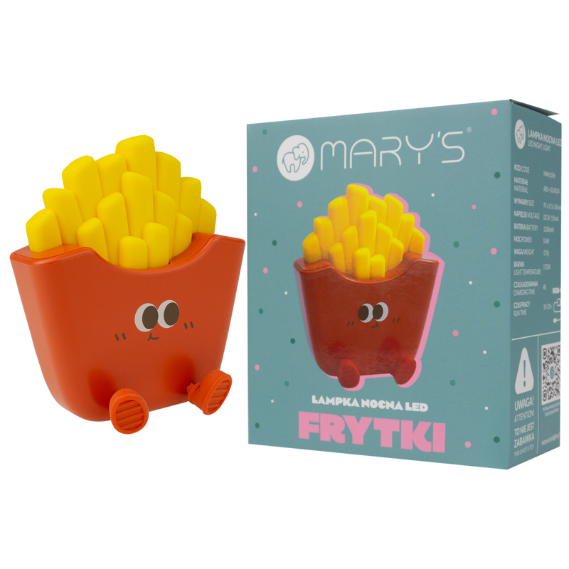 Mary's LED silikónové nočné svetlo - hranolčeky