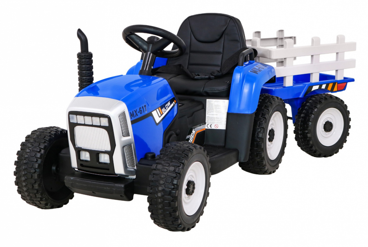 Traktor Ramiz s prívesom BLOW Blue